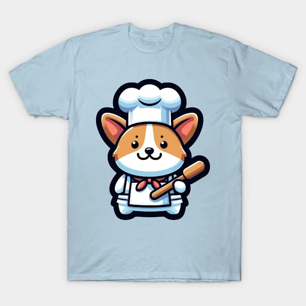 Chef corgi T-Shirt by Ferdi Everywhere